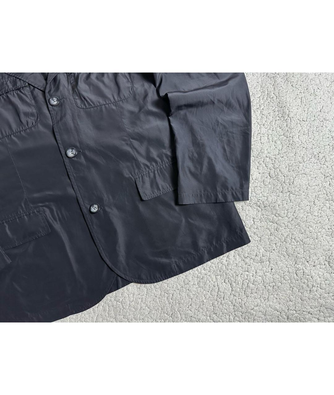 BALMAIN Черная полиэстеровая куртка, фото 4