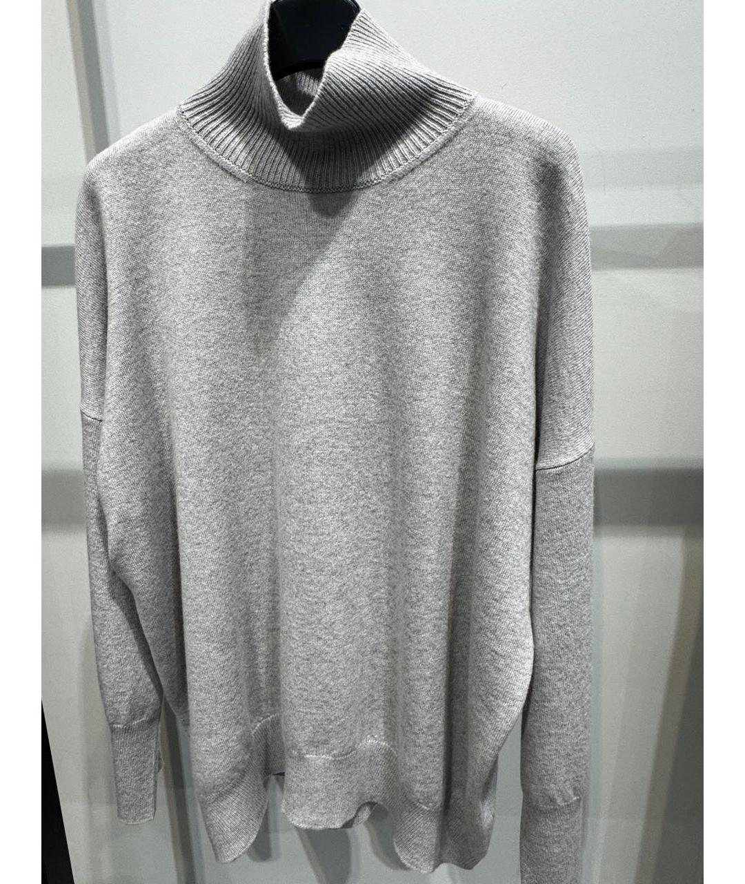 ANTONELLI FIRENZE Серый шерстяной костюм с брюками, фото 2