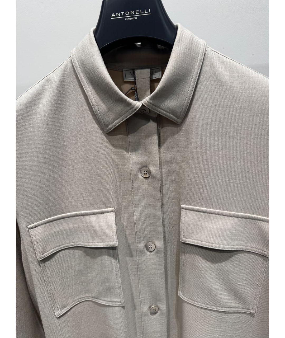 ANTONELLI FIRENZE Серый костюм с брюками, фото 2