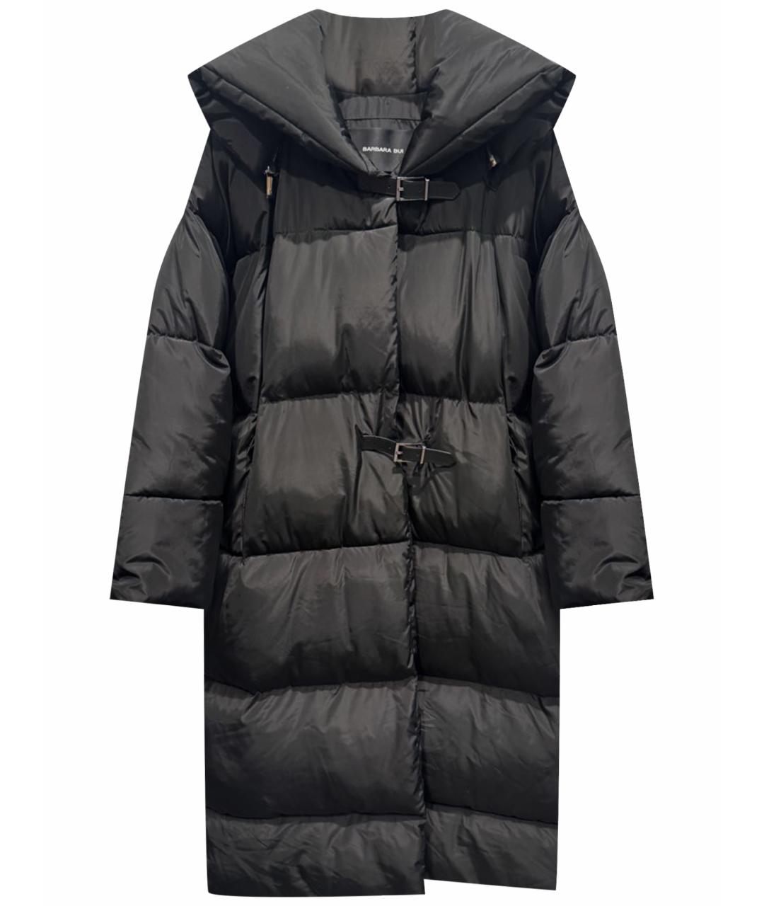 BARBARA BUI Черный полиэстеровый пуховик, фото 1