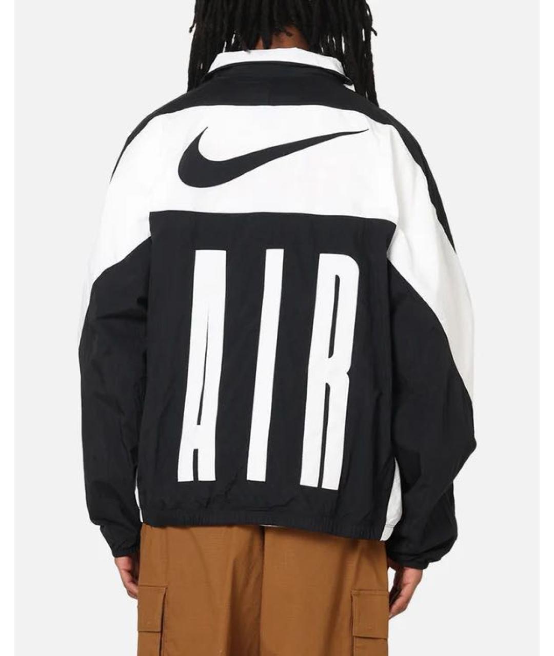 NIKE Черная полиэстеровая куртка, фото 4