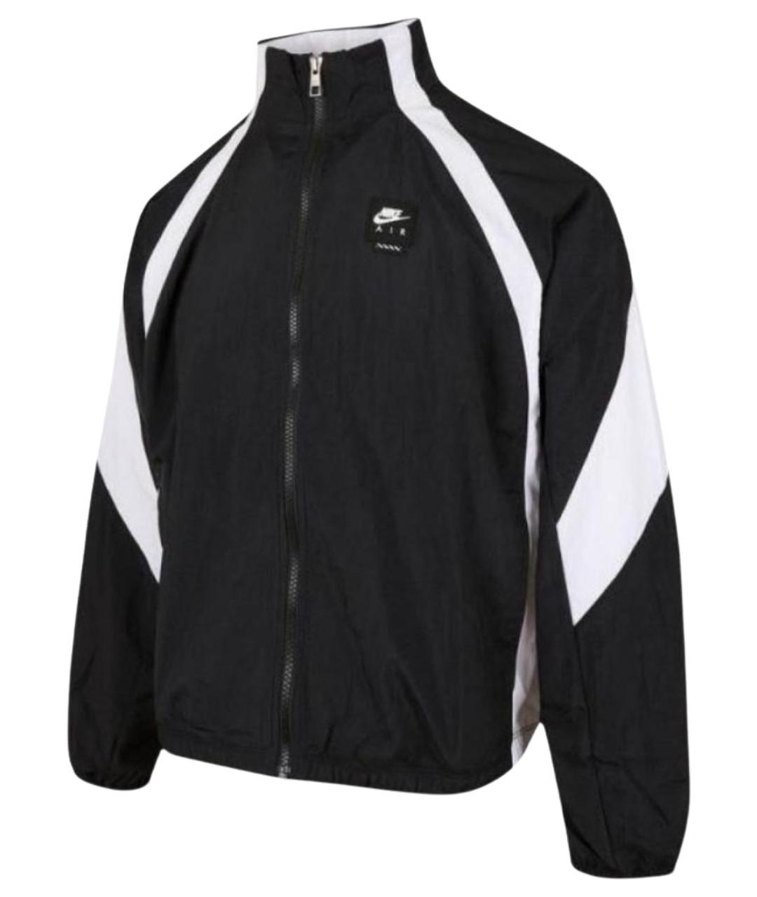 NIKE Черная полиэстеровая куртка, фото 1