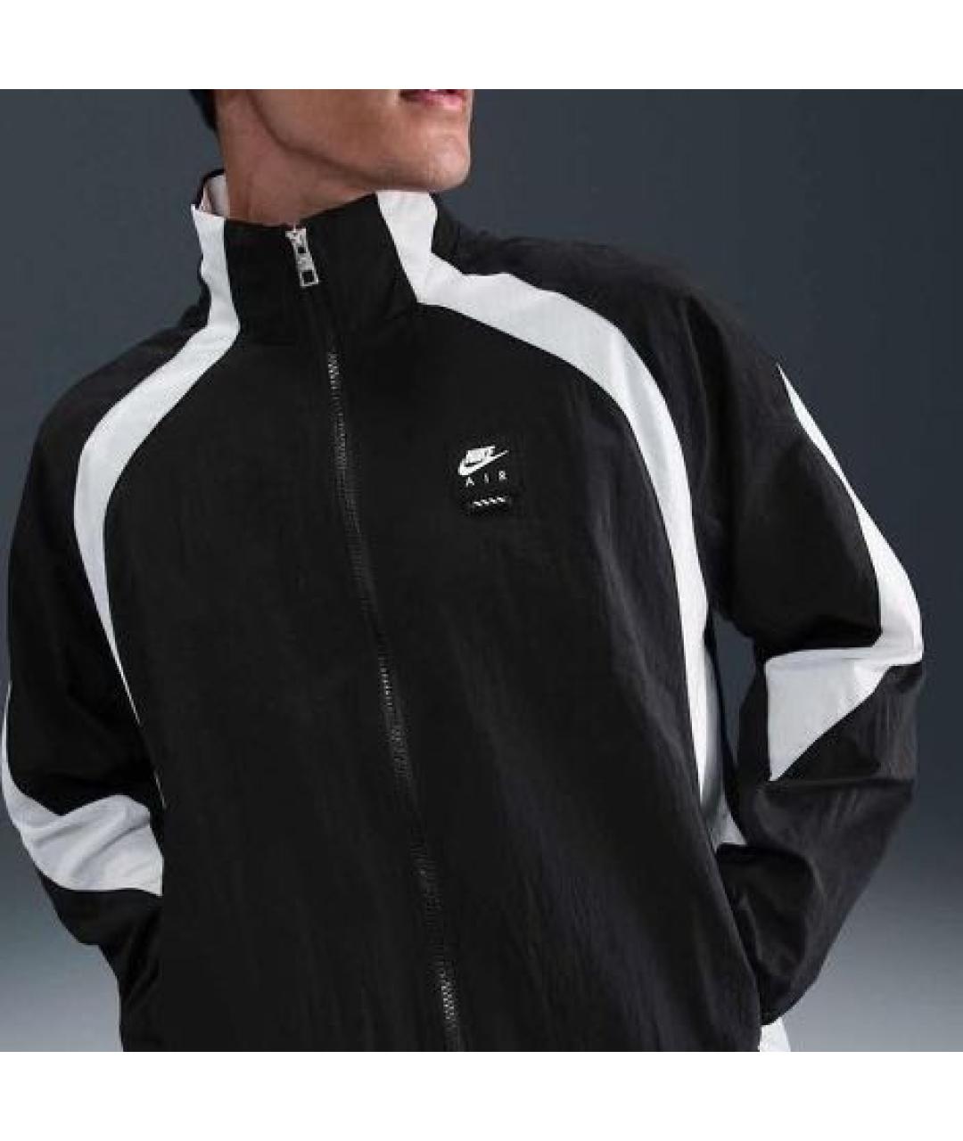 NIKE Черная полиэстеровая куртка, фото 6