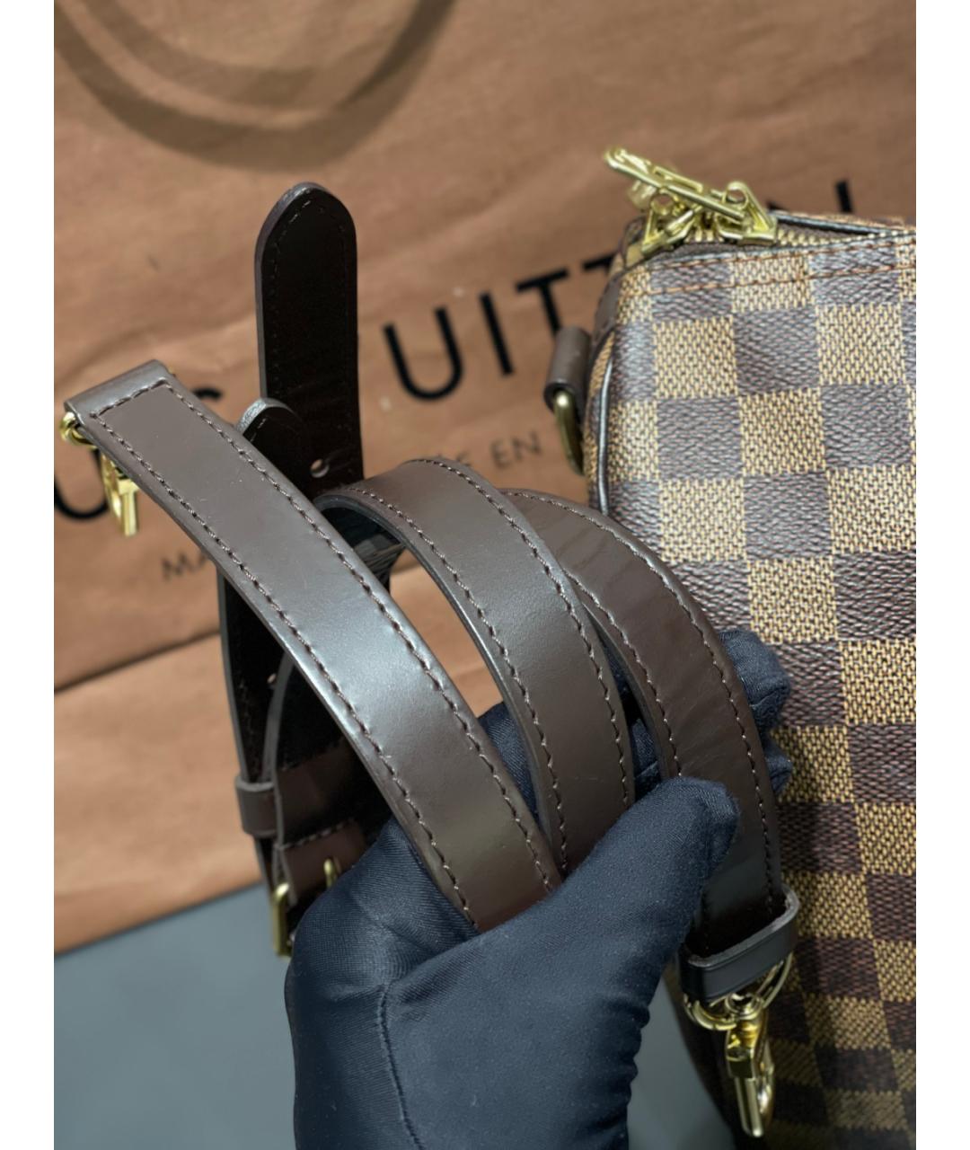 LOUIS VUITTON Коричневая сумка тоут, фото 9