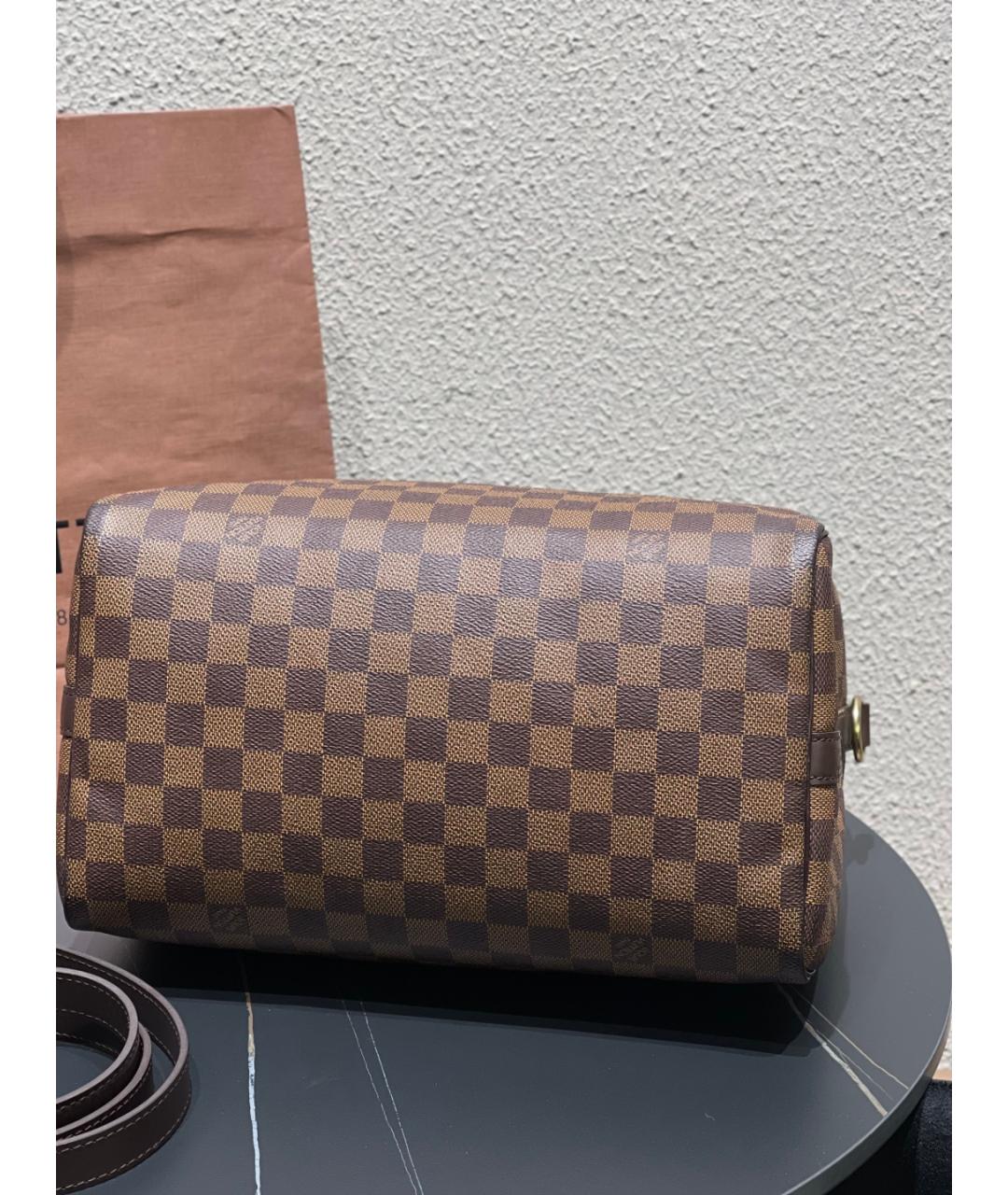 LOUIS VUITTON Коричневая сумка тоут, фото 7