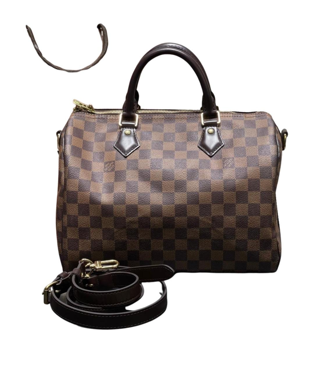 LOUIS VUITTON Коричневая сумка тоут, фото 11