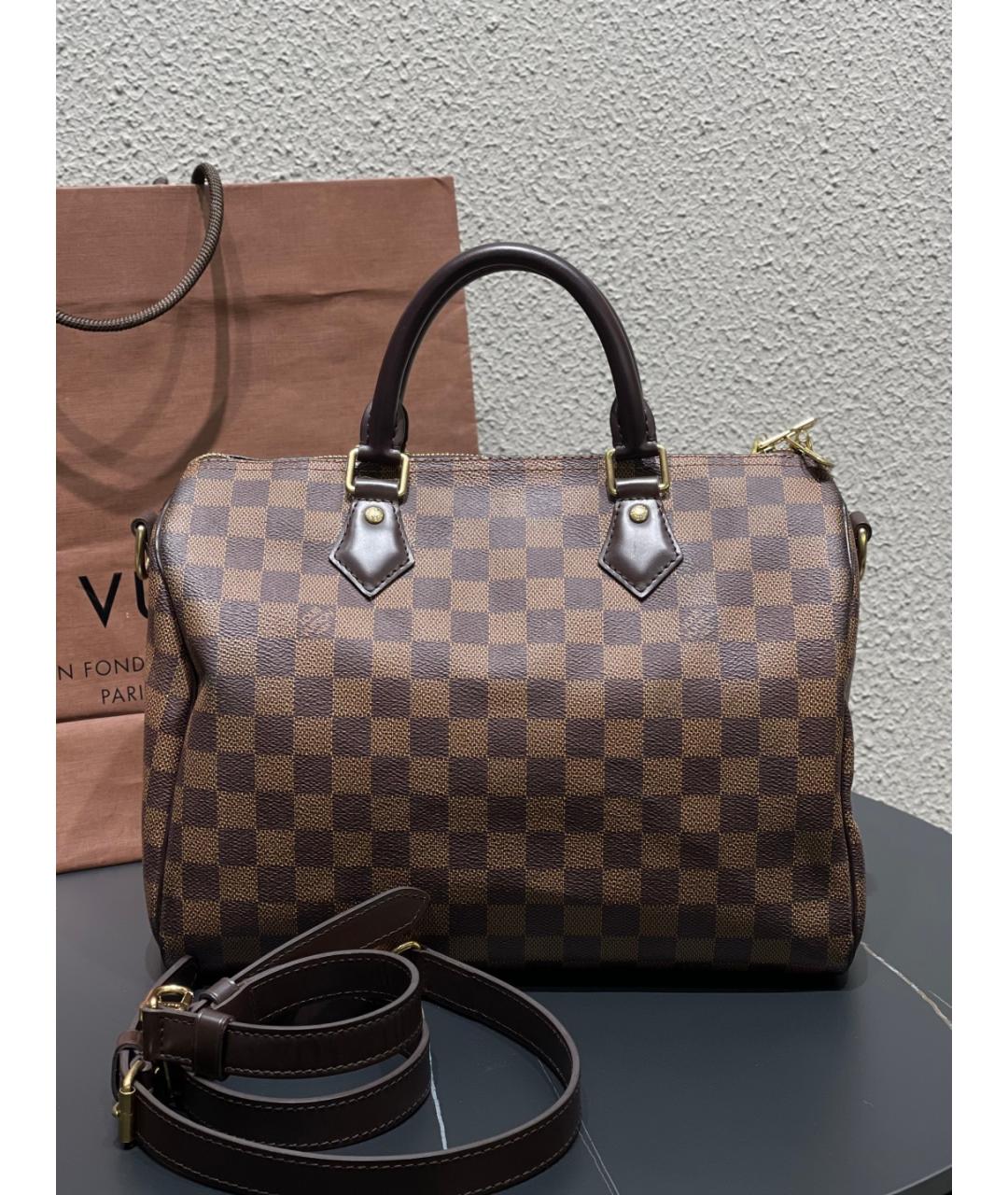 LOUIS VUITTON Коричневая сумка тоут, фото 2