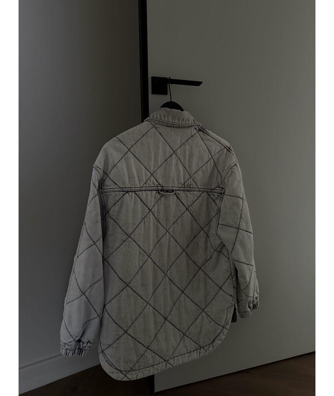 IRO Серая деним куртка, фото 2