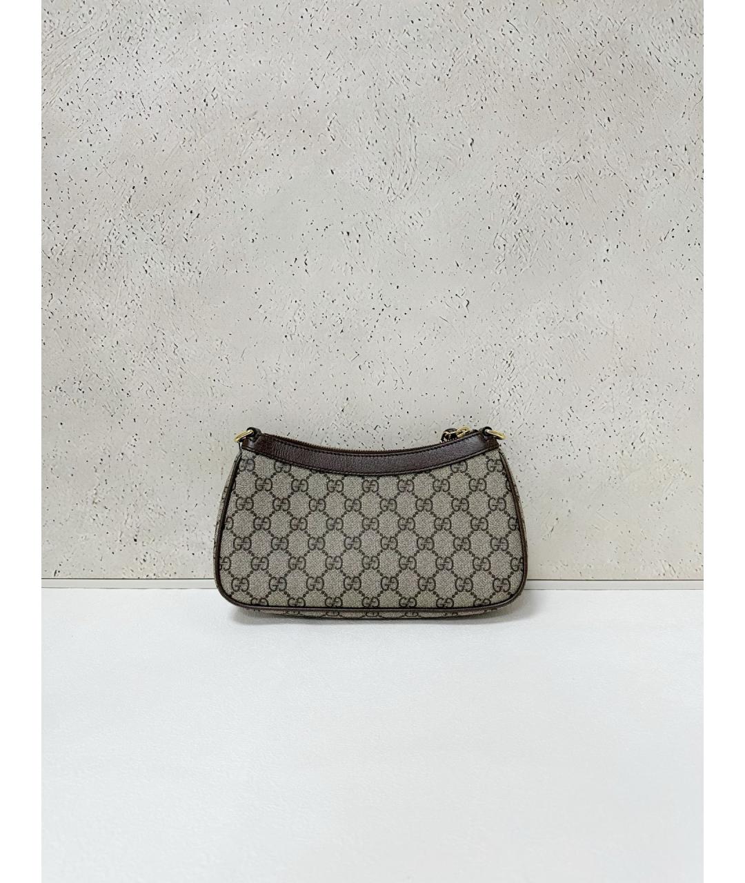 GUCCI Бежевая деним сумка через плечо, фото 2