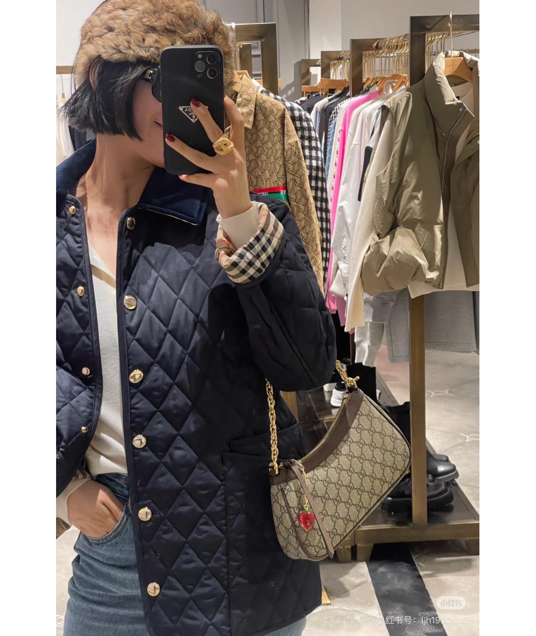 GUCCI Бежевая деним сумка через плечо, фото 6