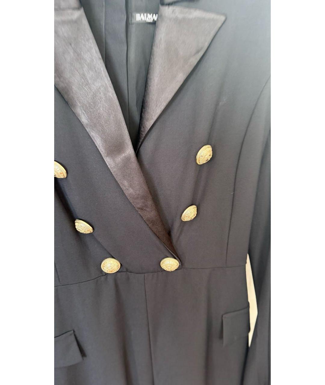 BALMAIN Черный комбинезон, фото 3