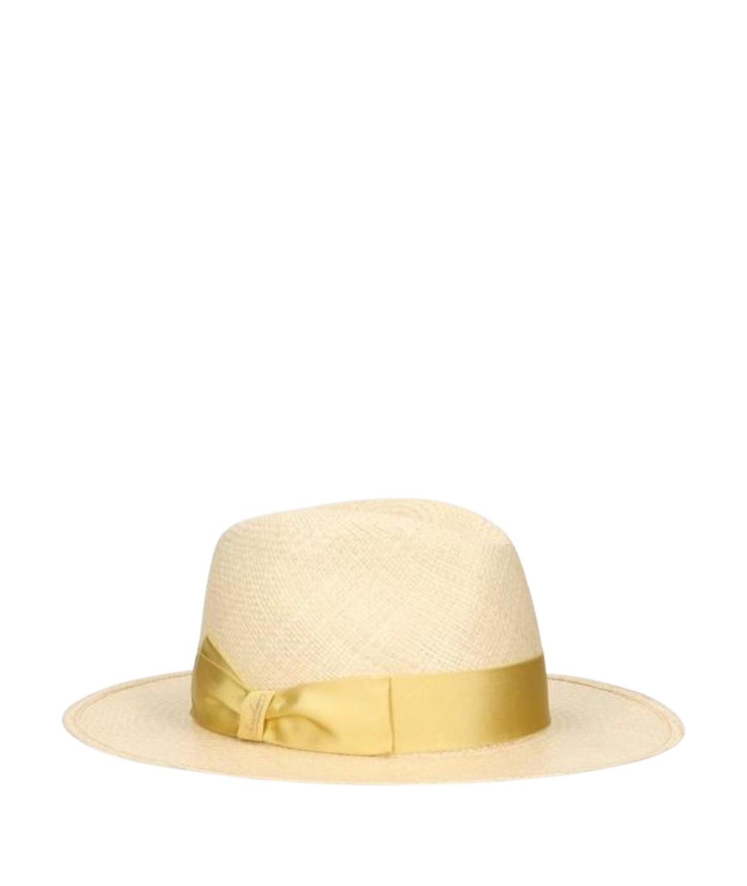 BORSALINO Бежевая шляпа, фото 1
