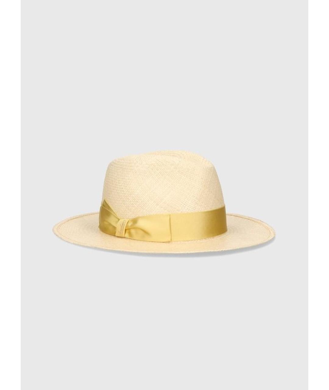 BORSALINO Бежевая шляпа, фото 2