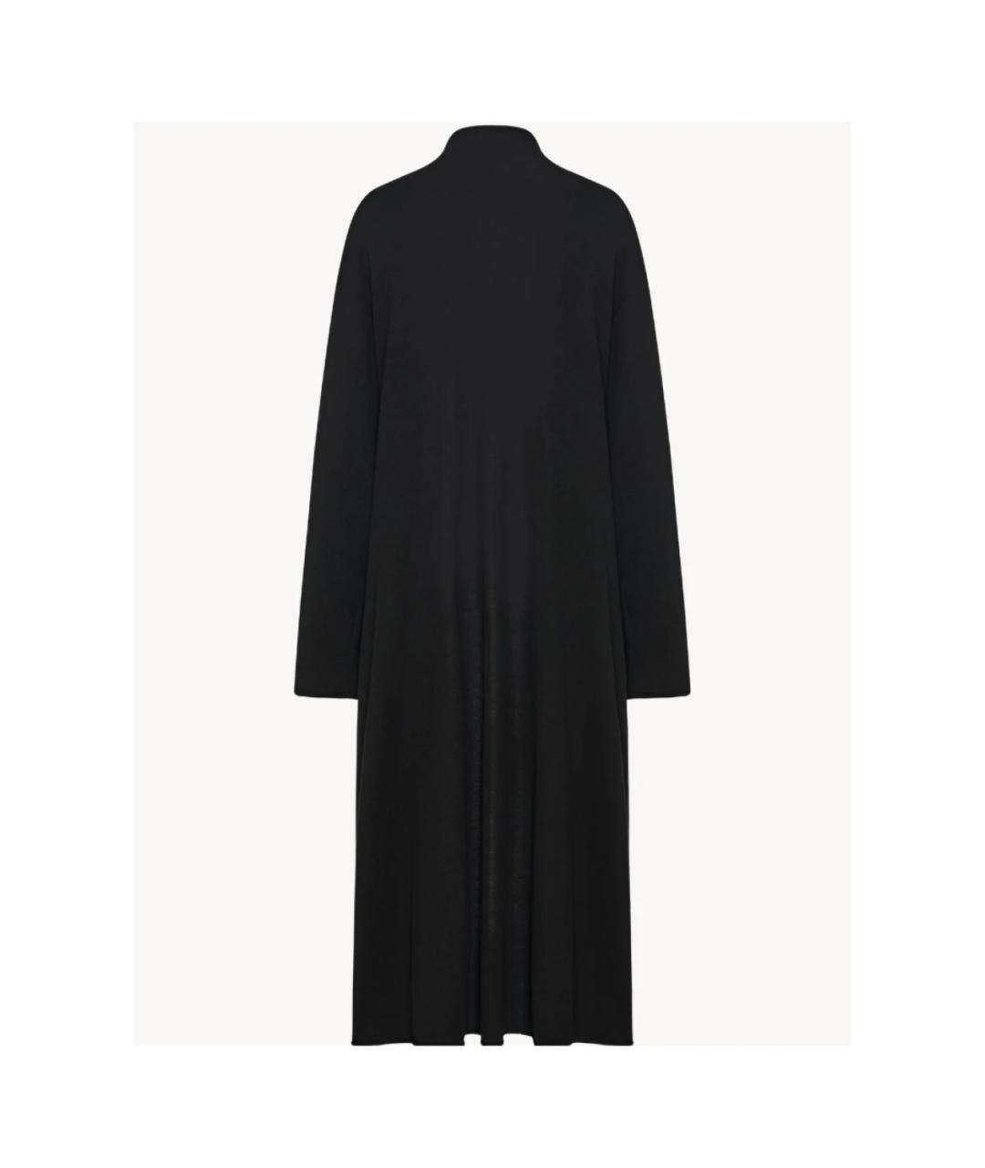 THE ROW Черный хлопковый кардиган, фото 2