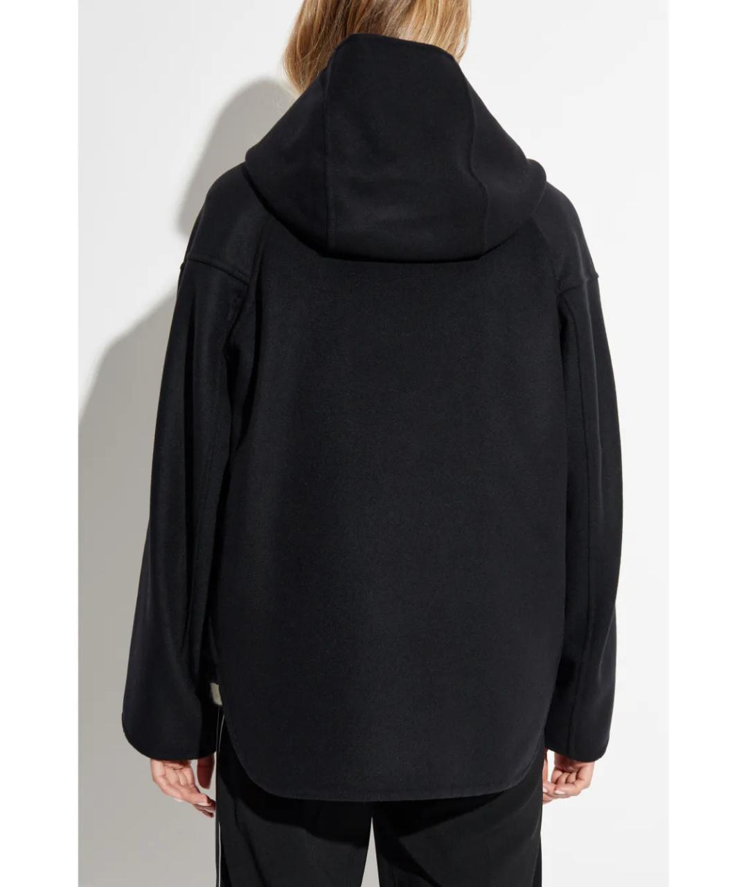 MONCLER Черная шерстяная куртка, фото 3