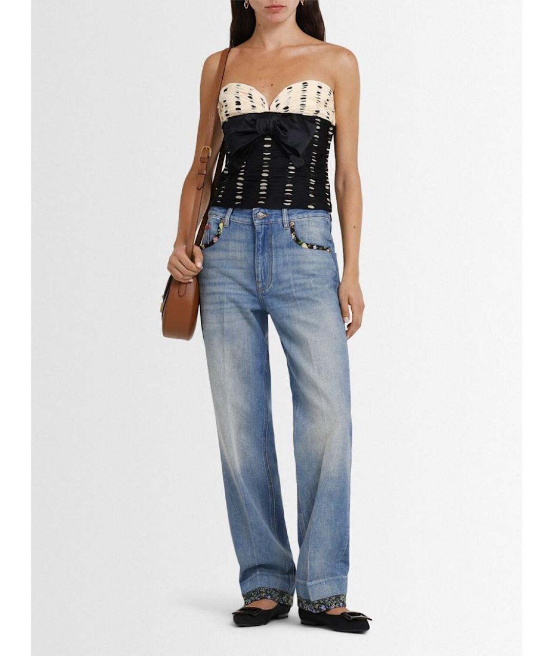 VALENTINO Мульти шелковый корсет, фото 3