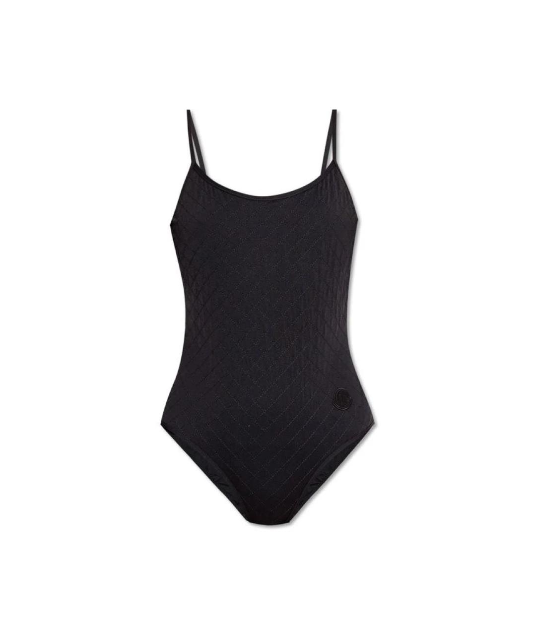 MONCLER Черный полиамидовый купальник, фото 1