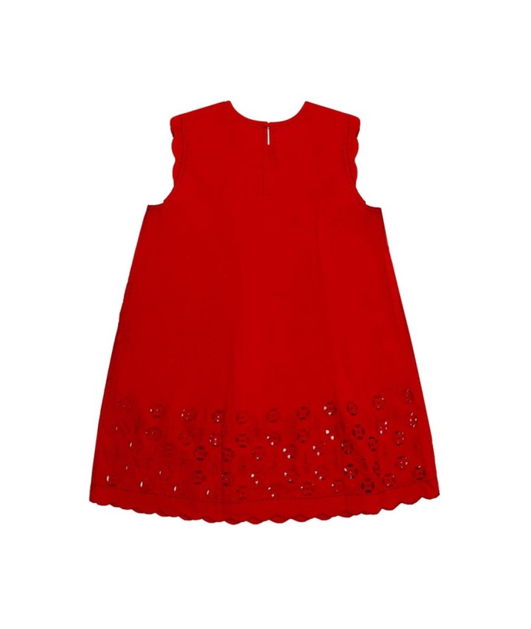 VITA KIN Красное хлопковое повседневное платье, фото 2