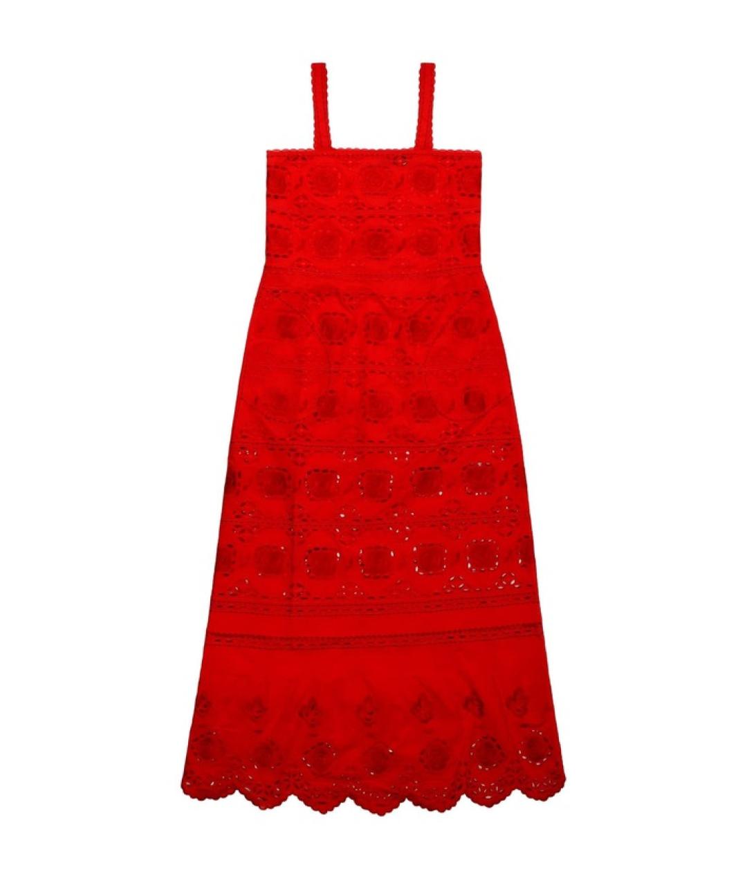 VITA KIN Красное хлопковое платье, фото 1