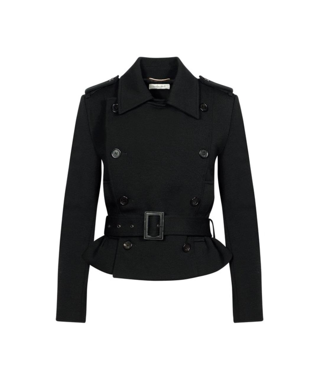 SAINT LAURENT Черная куртка, фото 1