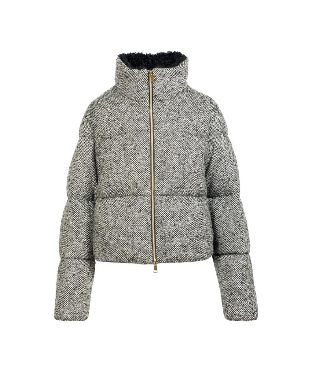 MONCLER Мульти шерстяной пуховик, фото 1