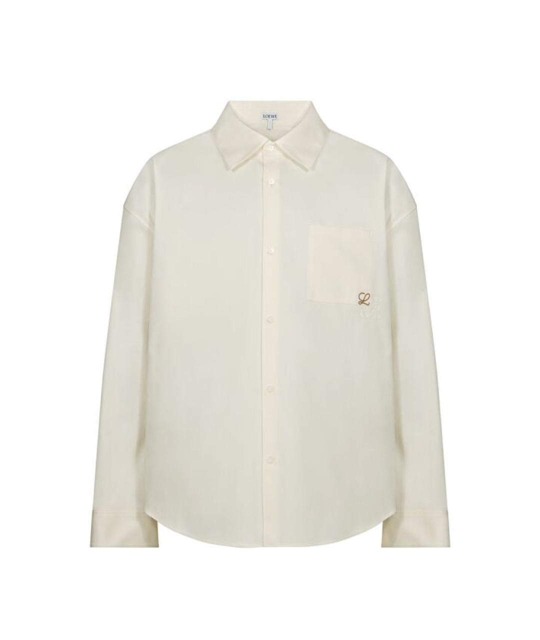 LOEWE Хлопковая классическая рубашка, фото 1
