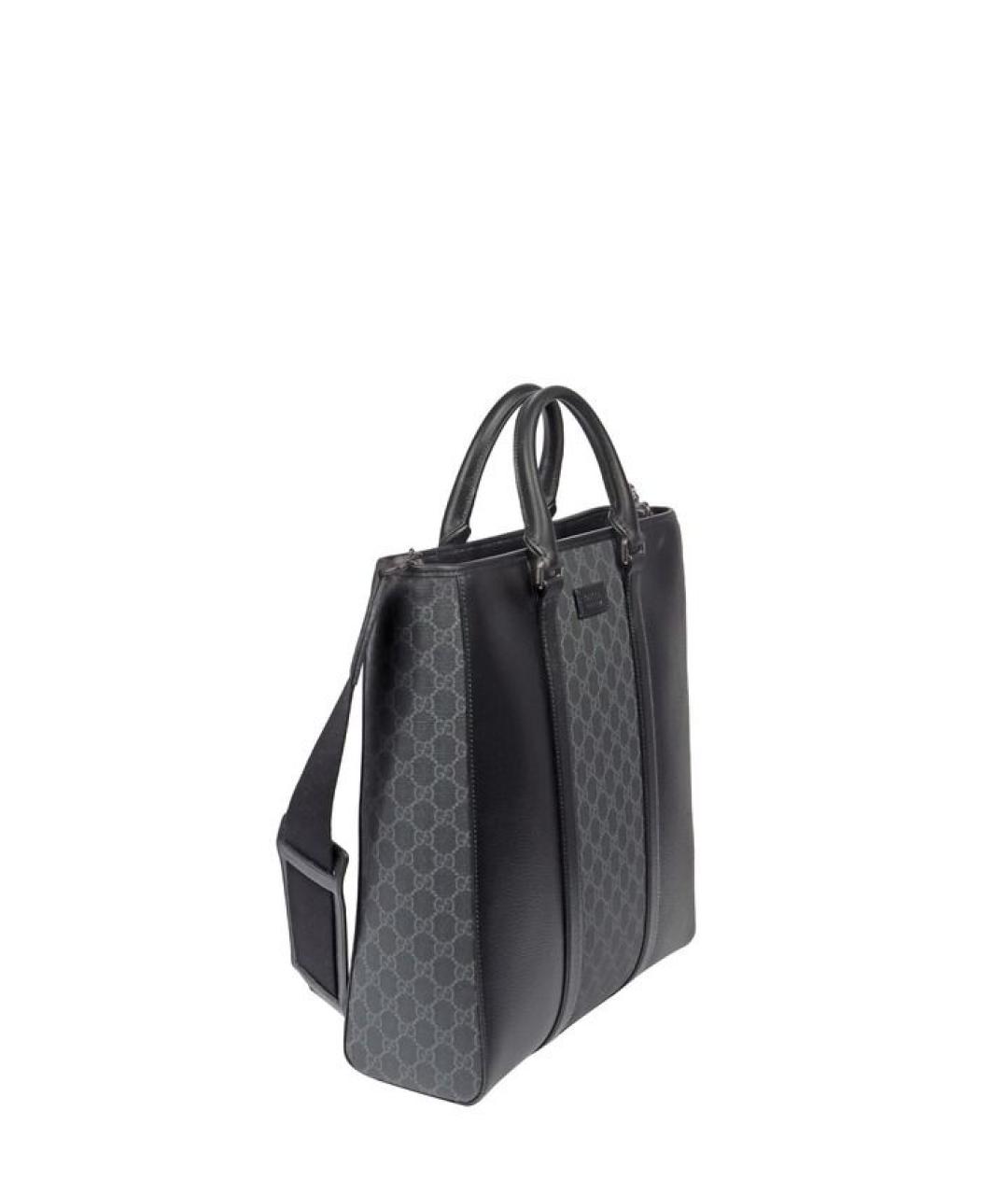 GUCCI Черная сумка тоут, фото 2