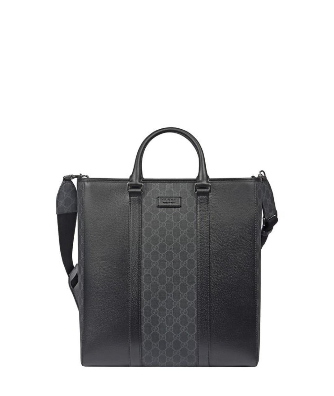 GUCCI Черная сумка тоут, фото 1