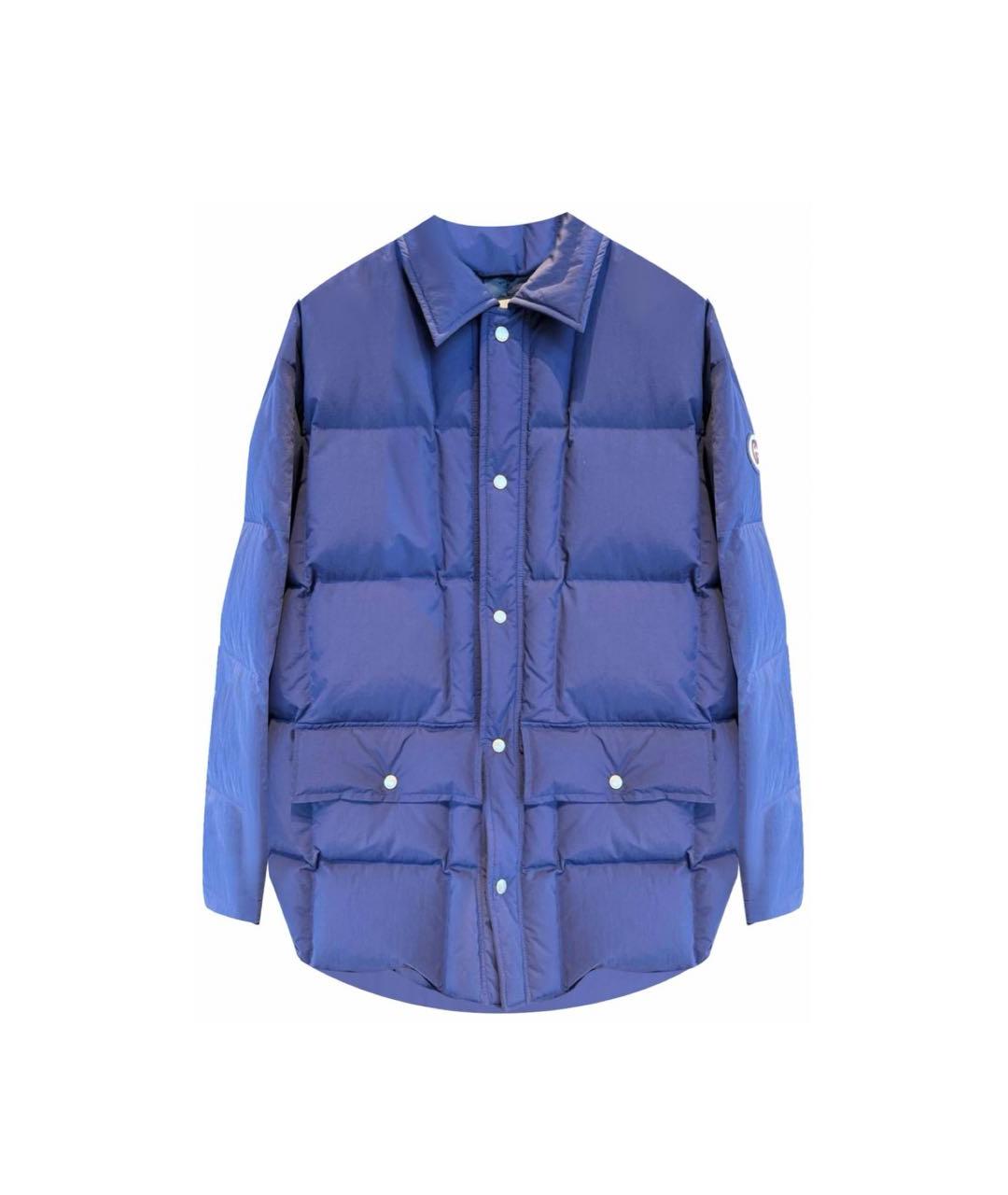 GUCCI Синий полиэстеровый пуховик, фото 1