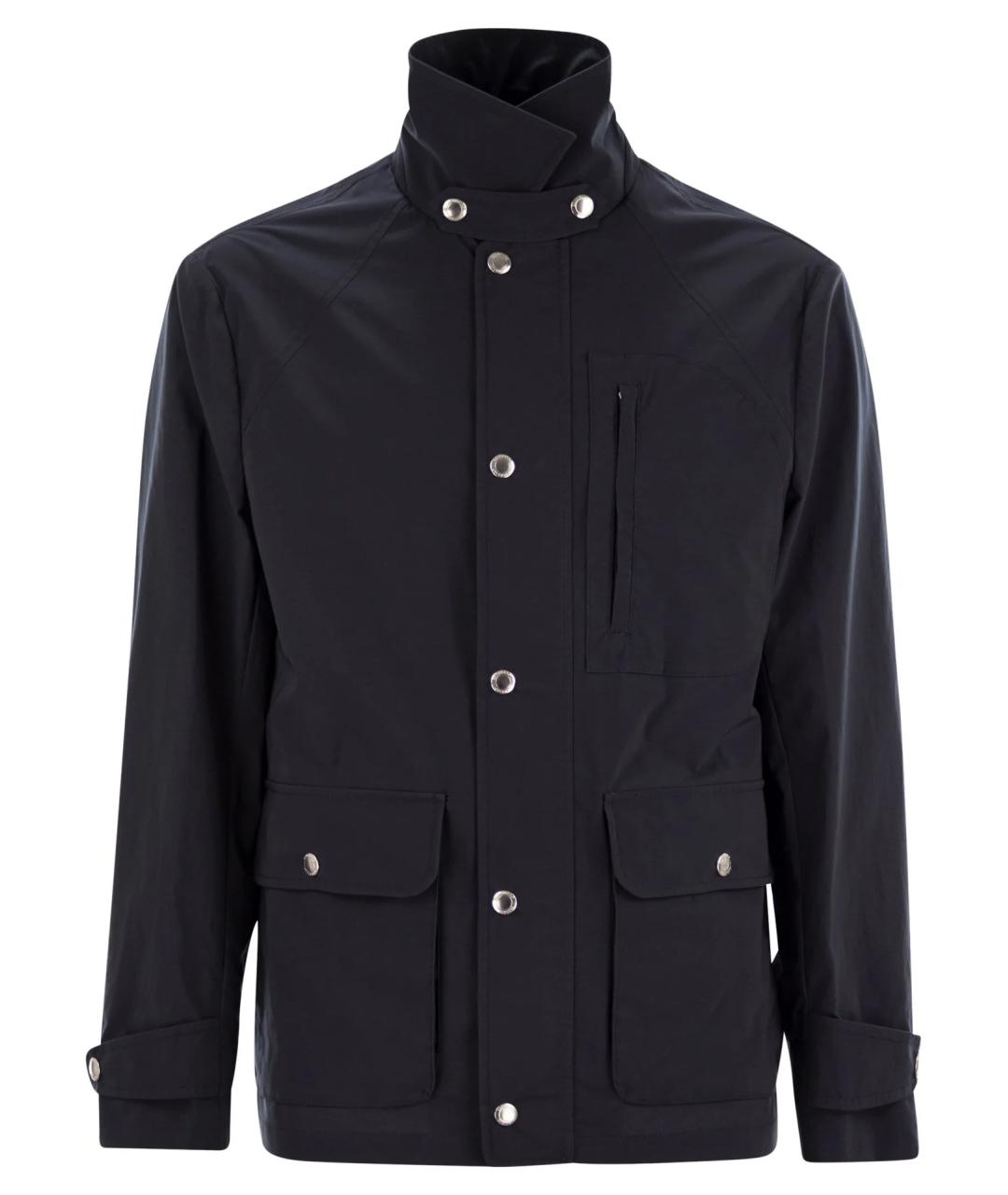 BRUNELLO CUCINELLI Темно-синяя куртка, фото 1