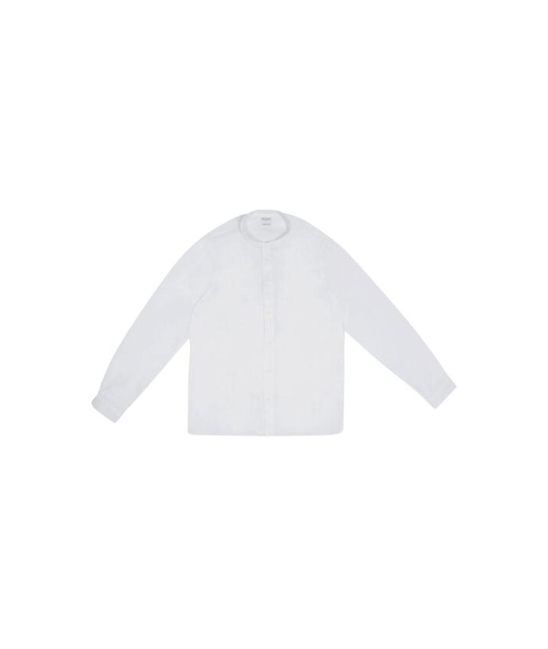 BRUNELLO CUCINELLI Белая классическая рубашка, фото 1