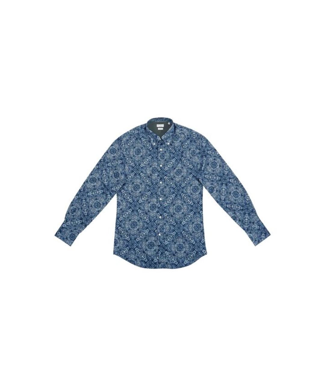 BRUNELLO CUCINELLI Мульти хлопковая кэжуал рубашка, фото 1