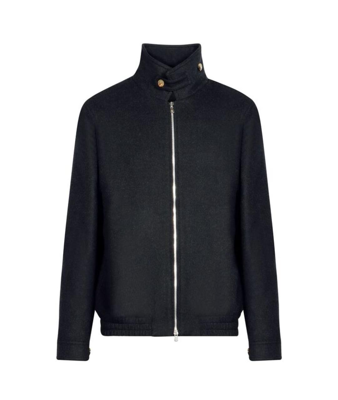 BRUNELLO CUCINELLI Черная шерстяная куртка, фото 1