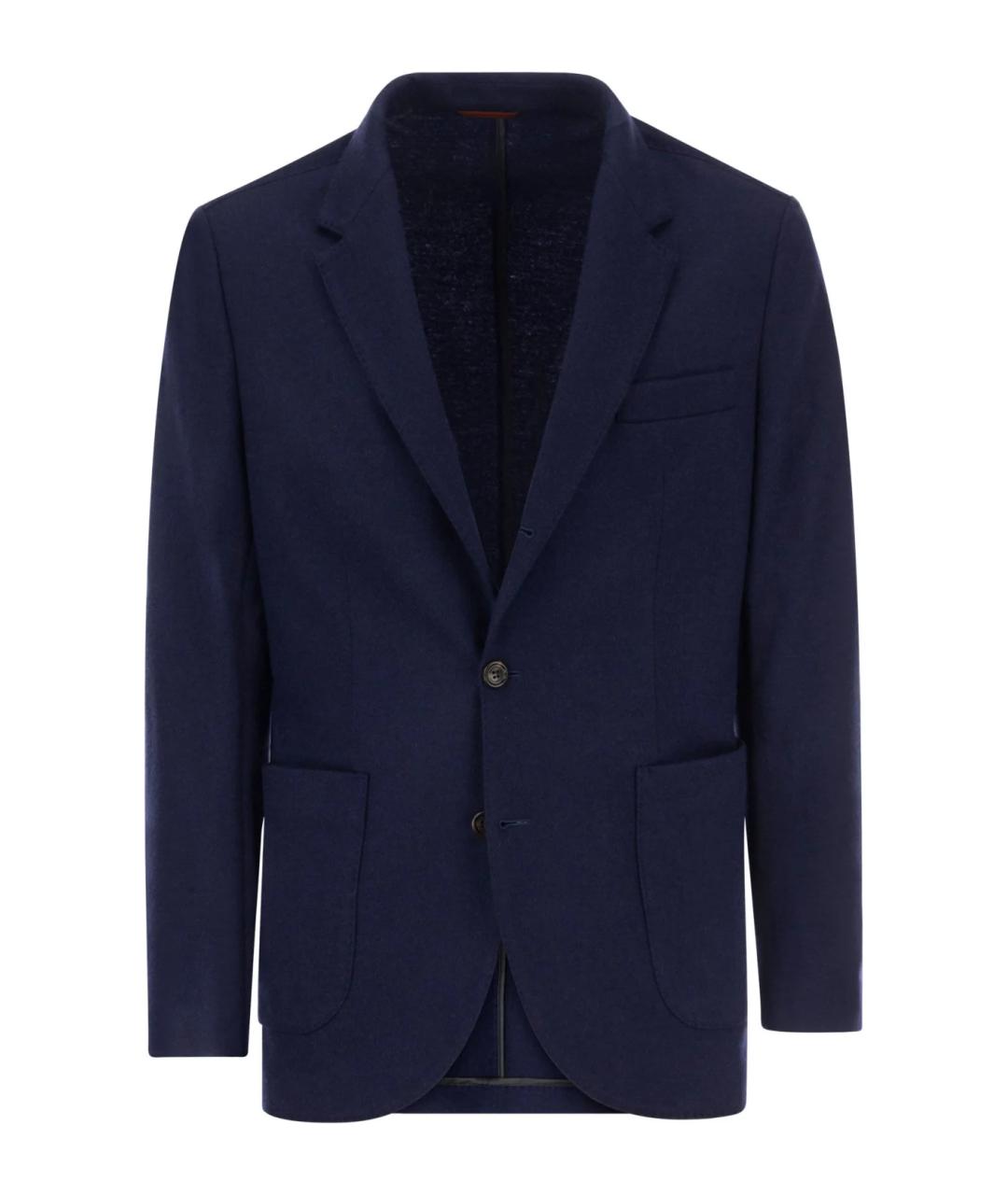 BRUNELLO CUCINELLI Синий кашемировый пиджак, фото 1