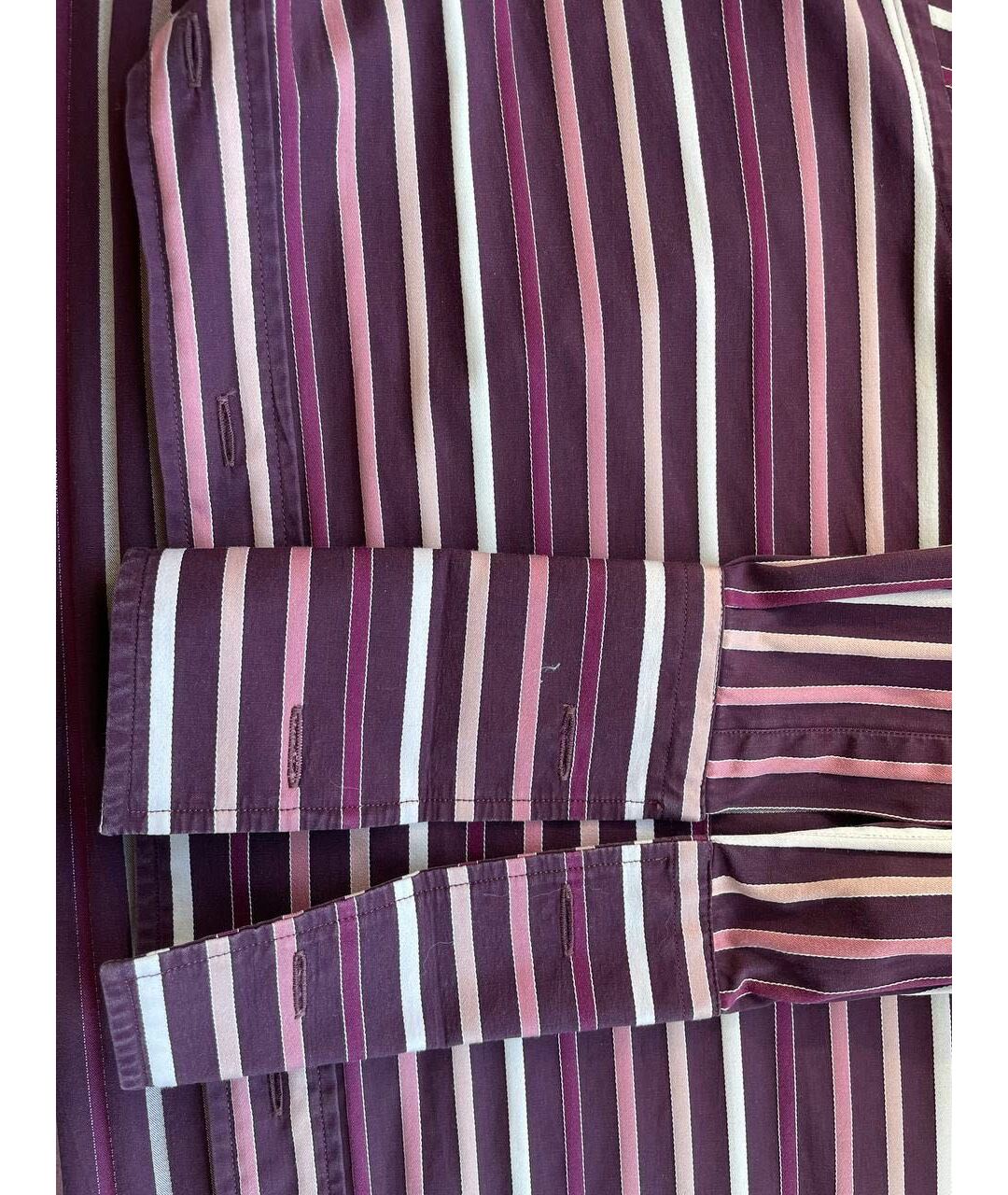 CHRISTIAN LACROIX Фиолетовая хлопковая кэжуал рубашка, фото 4