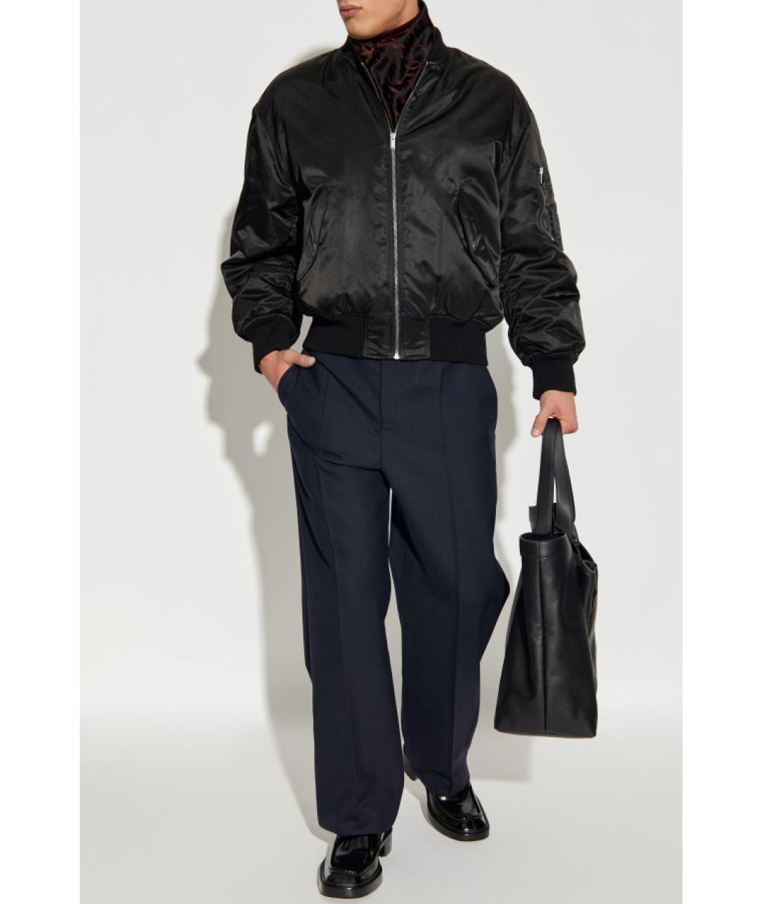 SAINT LAURENT Черная полиамидовая куртка, фото 2