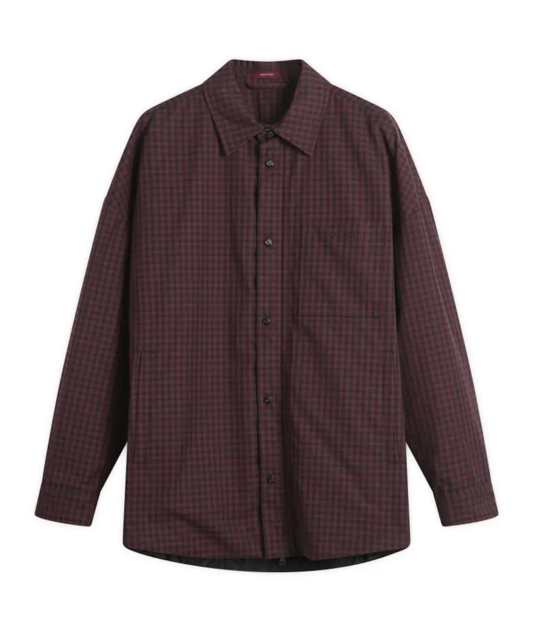 GUCCI Бордовая куртка, фото 1