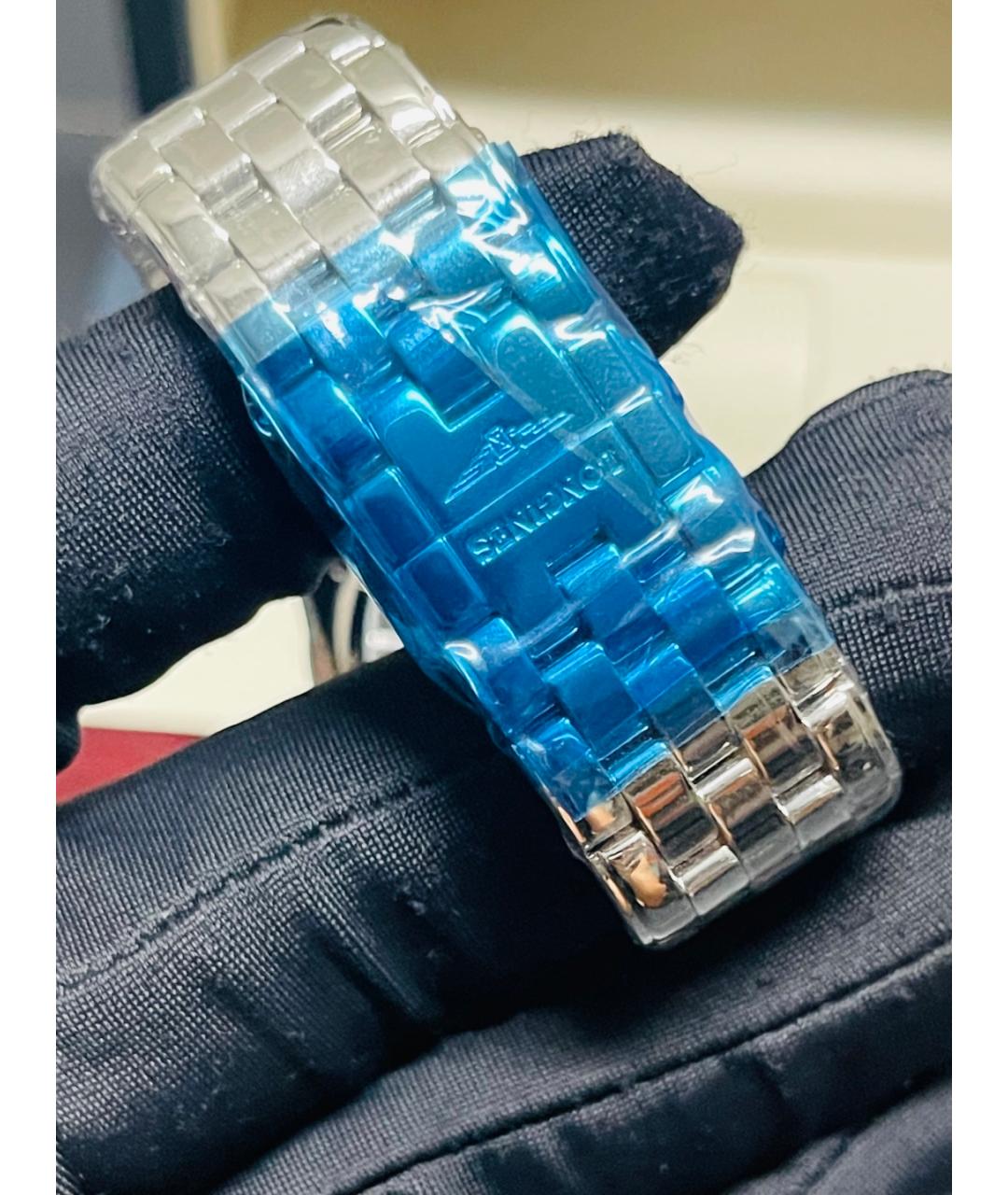 LONGINES Черные металлические часы, фото 8