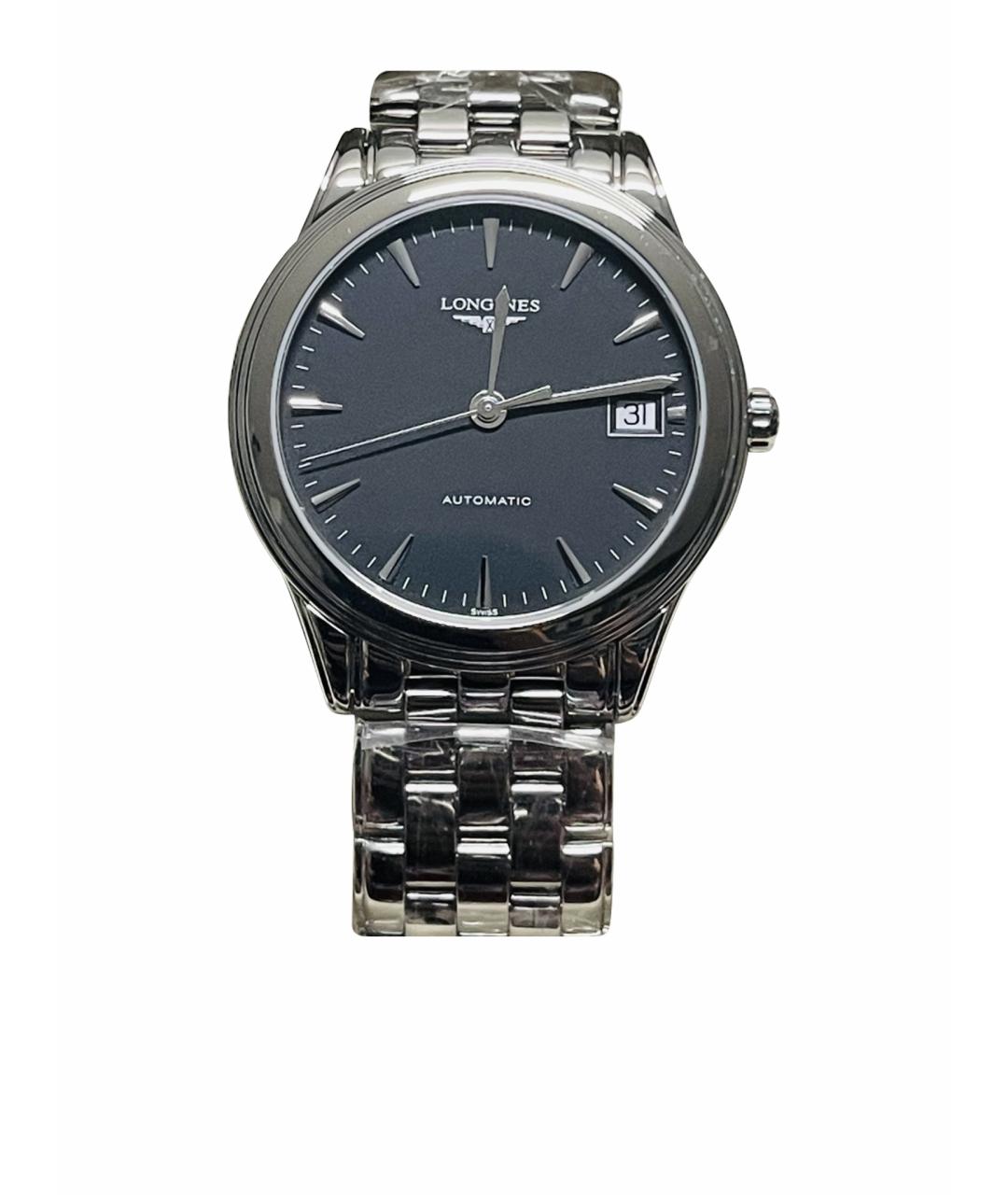 LONGINES Черные металлические часы, фото 1