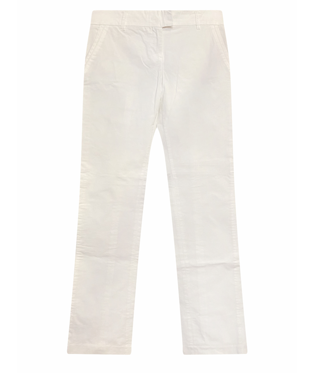 DOROTHEE SCHUMACHER Белые хлопковые брюки широкие, фото 1