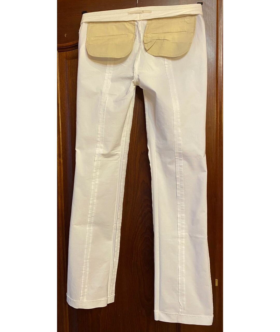 DOROTHEE SCHUMACHER Белые хлопковые брюки широкие, фото 4