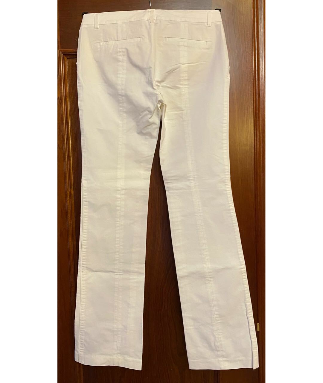 DOROTHEE SCHUMACHER Белые хлопковые брюки широкие, фото 2