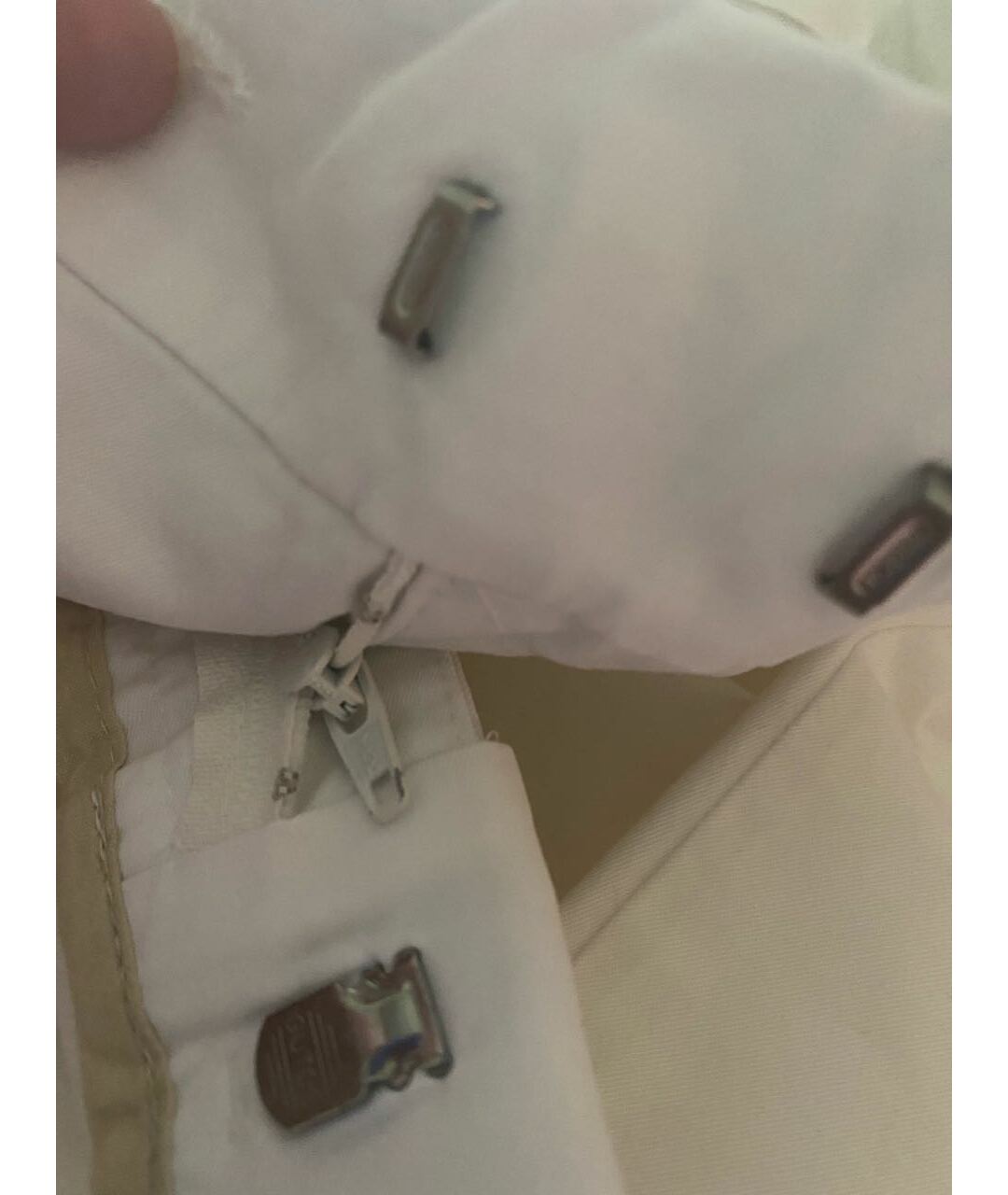 DOROTHEE SCHUMACHER Белые хлопковые брюки широкие, фото 5