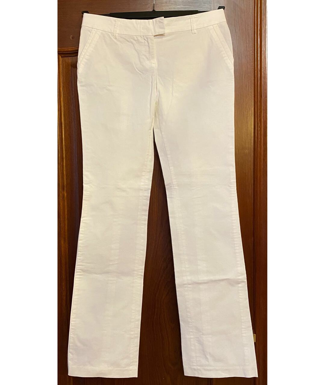 DOROTHEE SCHUMACHER Белые хлопковые брюки широкие, фото 7
