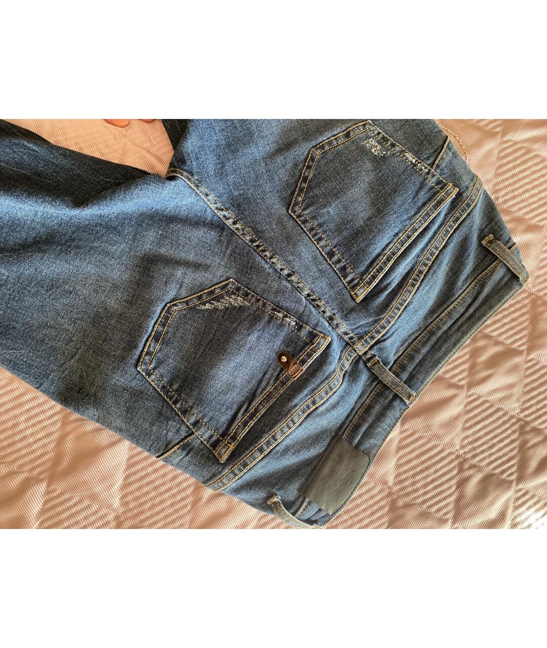 LIU JO Синие джинсы слим, фото 4