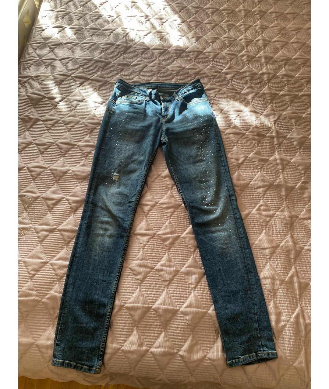 LIU JO Синие джинсы слим, фото 6