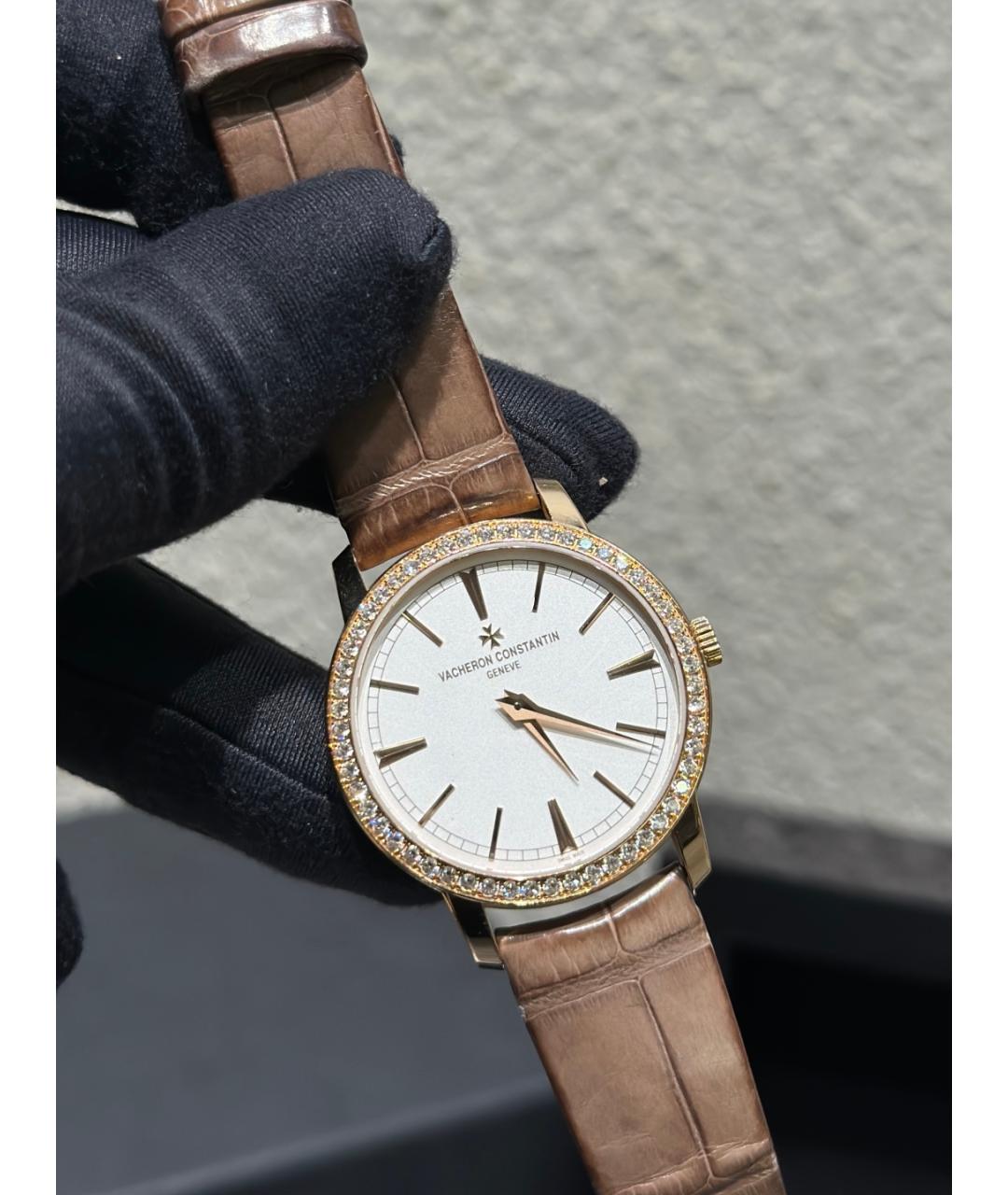 VACHERON CONSTANTIN Белые металлические часы, фото 3