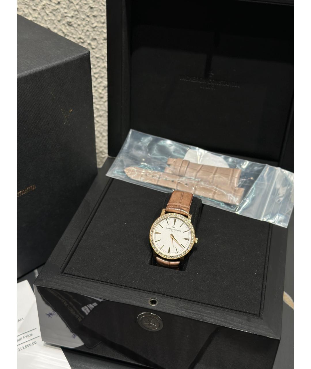 VACHERON CONSTANTIN Белые металлические часы, фото 4