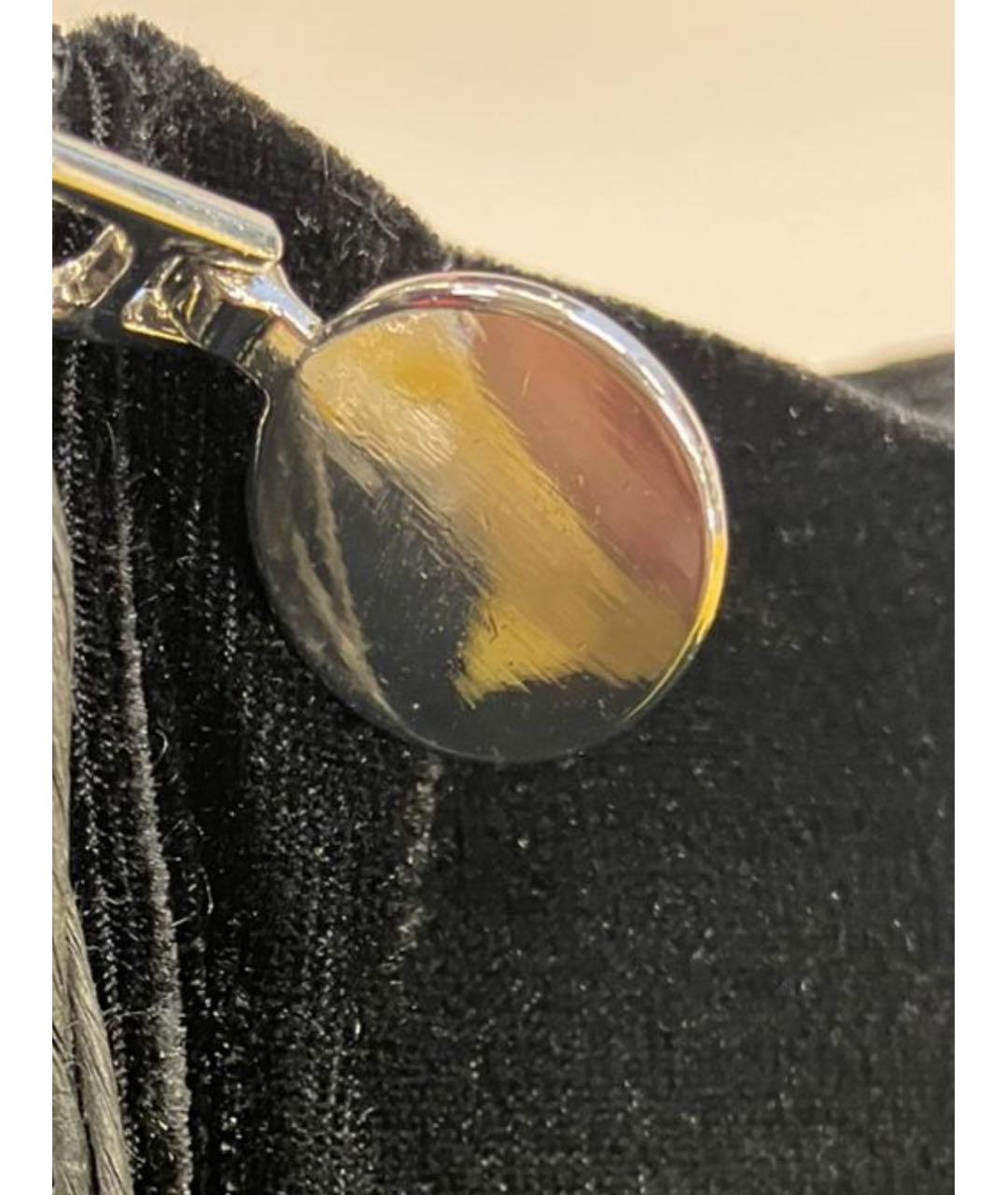 EA7 Черная полиэстеровая куртка, фото 7