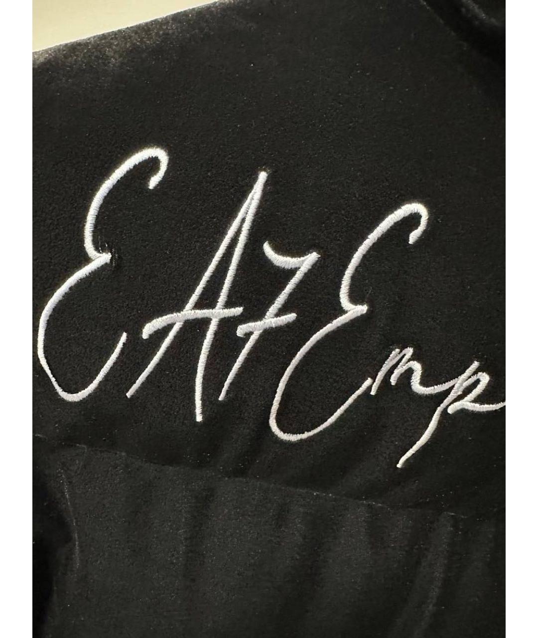 EA7 Черная полиэстеровая куртка, фото 5